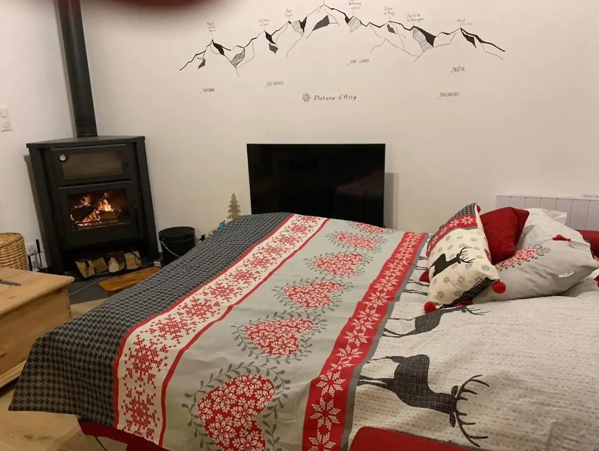 Apartment New Spacious Appart. Incredible View Of Mt Blanc Passy